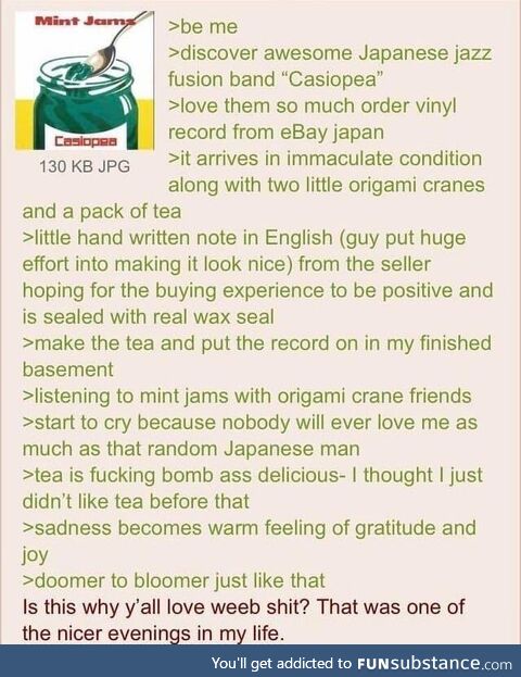 Anon likes eating jam or something idk