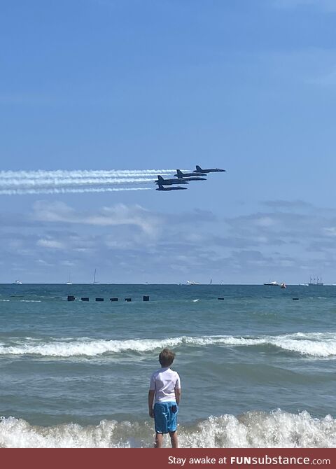 Blue Angels in Chicago