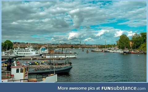 Boats in Stockholm