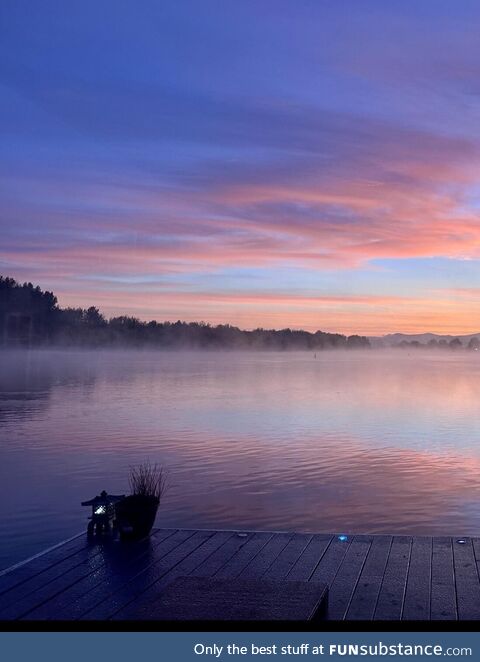 Good morning from the Columbia River (Oregon)