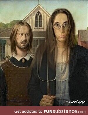 American gothic gender swap