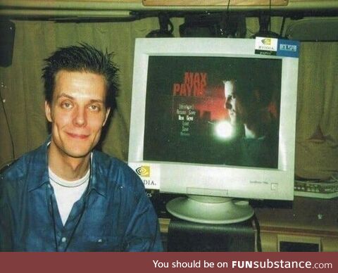 The creator of Max Payne, Sam Lake in 2000