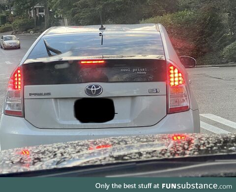 Cool prius bro!