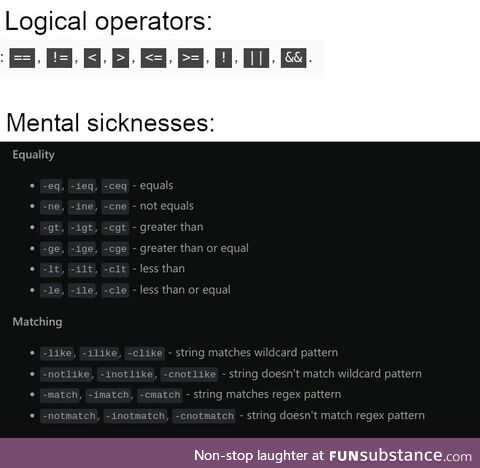 LogicalOperators