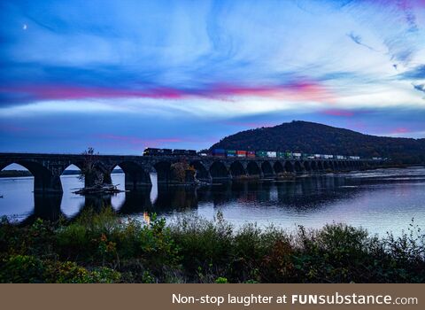 Rockville bridge, Harrisburg Pennsylvania