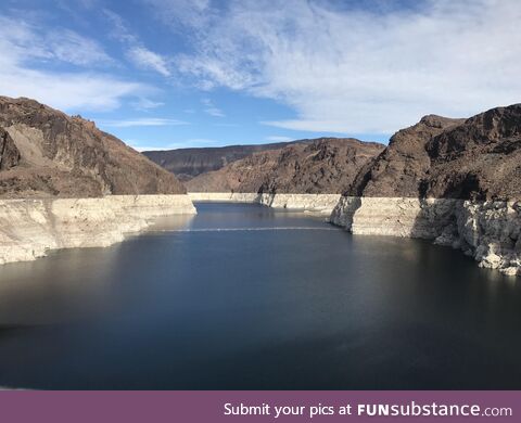 [OC] taken from the Hoover Dam in 2018