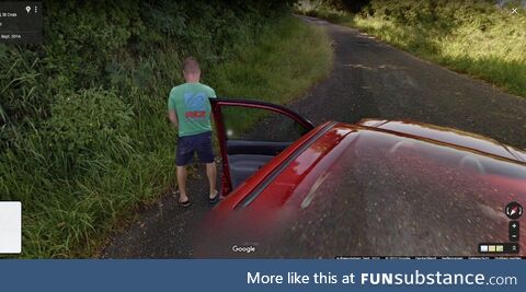 The Google Maps driver forgot to stop the camera