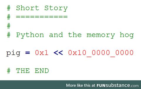Python and the memory hog