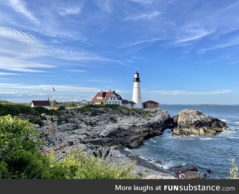 [oc] portland head light, maine