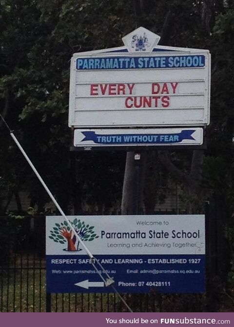 Quality learning right there! # Only in Australia