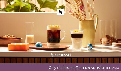 Coffee that’s meant to be iced, it just hits different. Discover Nespresso Iced Coffee