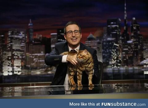 John Oliver is not just a lover of puppies