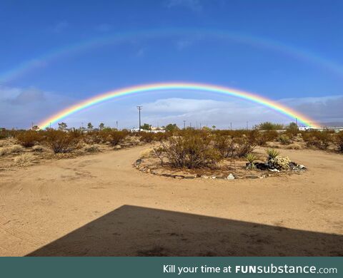 Rainbow Bright in the Desert