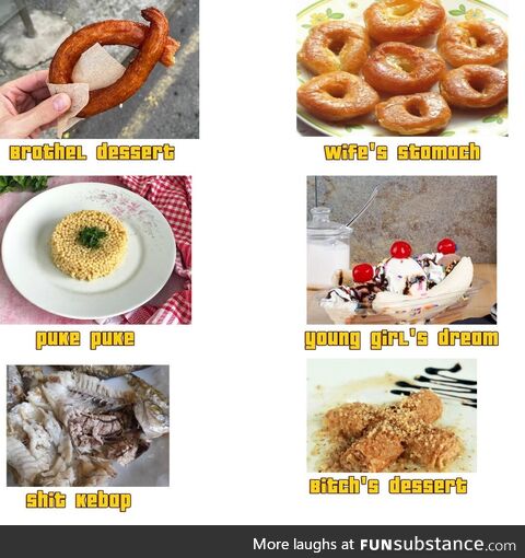 More Turkish food translated to english