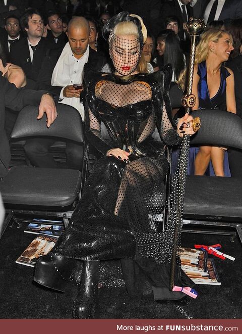 Lady gaga at the grammy awards, 2012