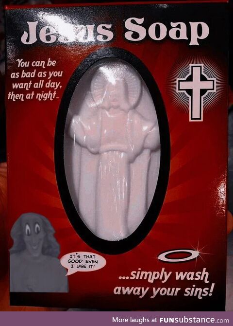 Jesus soap