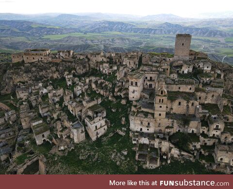 Craco, Abandoned Medieval Village in Italy