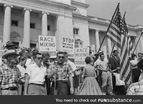 Racist rally 1959