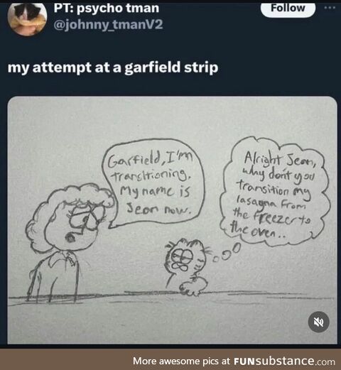 Easily in the top 95% of Garfield strips