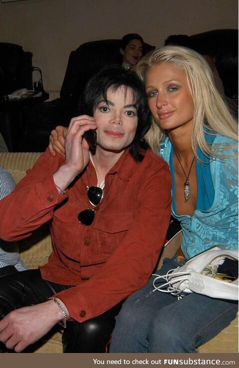 Paris Hilton and Michael Jackson