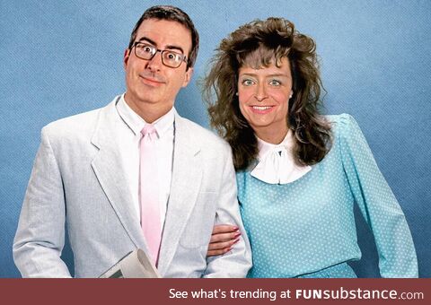 Megareverend John Oliver and his other wife Wanda Jo