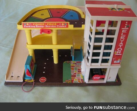 Blast from the past: The Fisher Price Garage