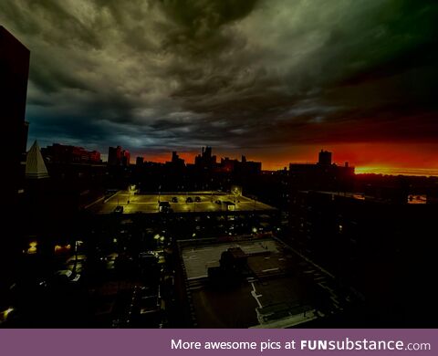 Spectacular Edited Picture of NYC looks like an Apocalypse