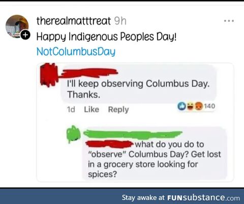 Happy Indigenous Peoples Day!