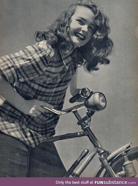 Biker Girl from 1954