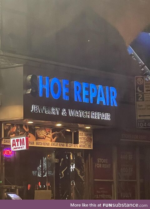 Hoe Repair on 6th Avenue