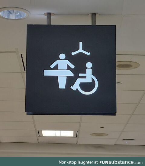 Ballerinas throwing Ninja stars at disabled people?