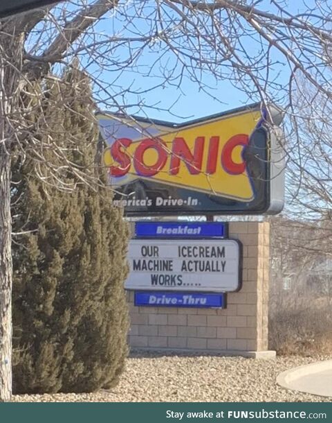 Score one for Sonic!