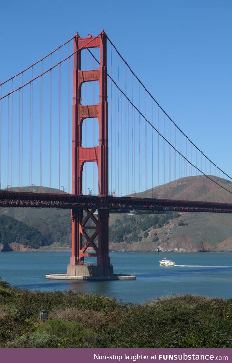 Golden gate bridge. San francisco, california