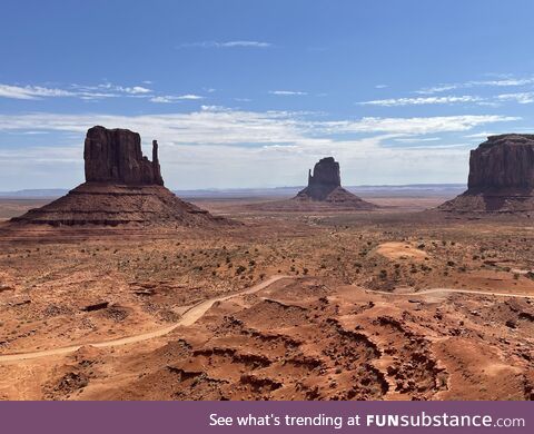 Taken in Monument Valley