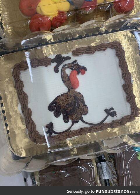 Found this year’s Thanksgiving cake!