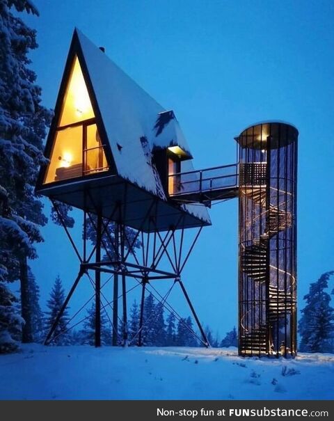 Modern cabin in Finnskogen, Norway