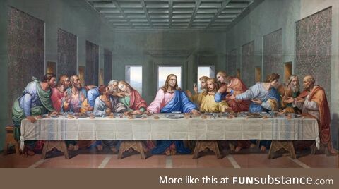 The last supper of John