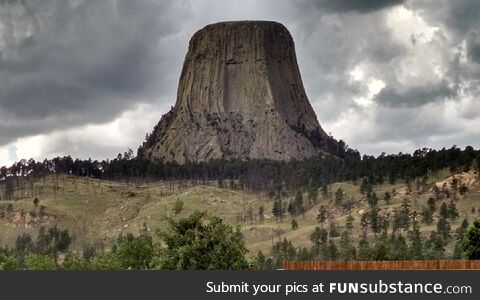 Devils Tower in Wyoming