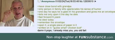 Anon has a Grandpa