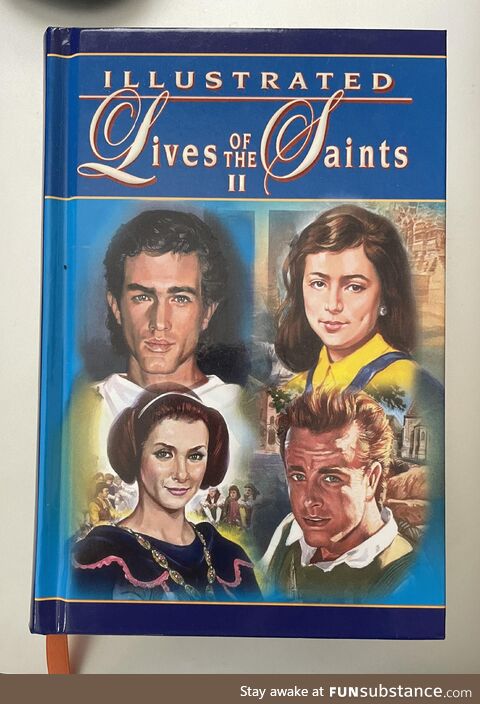 Didn’t know that Seinfeld, Princess Leia, & Pippin from lotr were saints