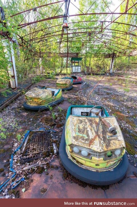 Chernobyl pripyat bumper cars