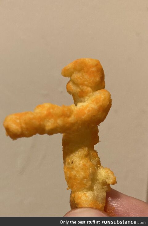 This Cheeto looks like The Cheeto