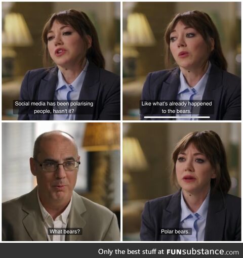 Philomena Cunk on polarization