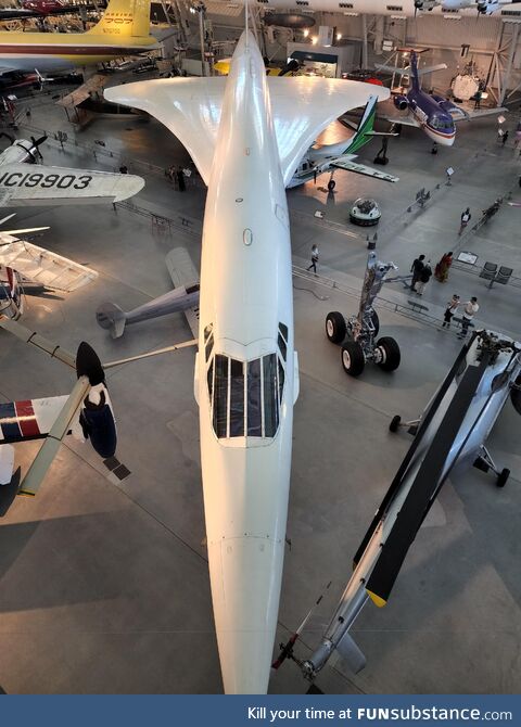 [OC] Fun perspective shot of the Concorde