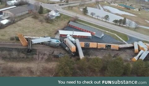 Norfolk Southern train derails in Springfield today; No hazardous materials ‘involved’