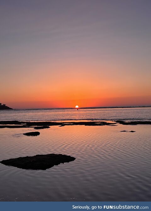 Beach sunset