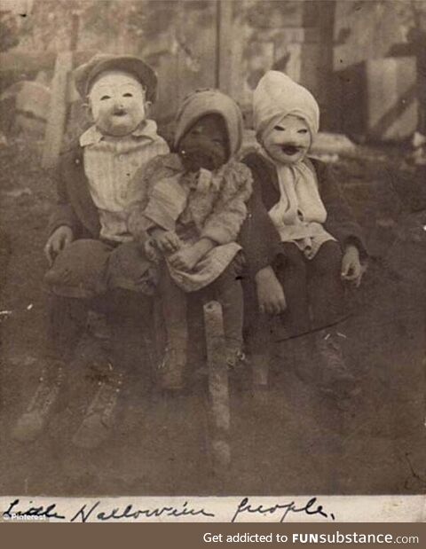 Halloween in 1920's