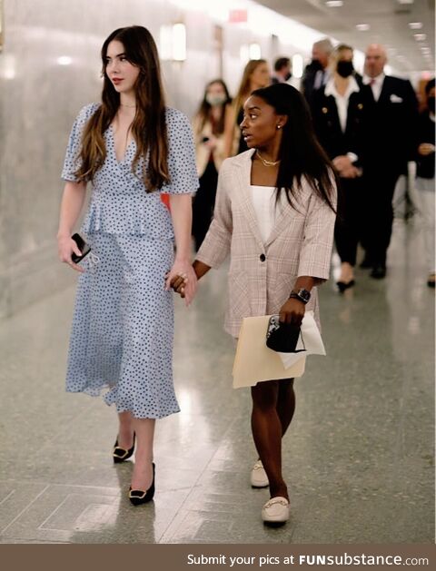 So proud of McKayla and Simone. Truly heroic women