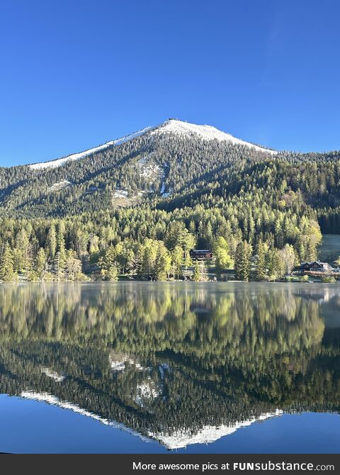 Morning mood at Erlaufsee in Austria