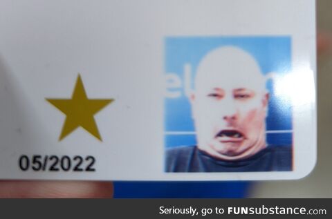 So Costco apparently doesn't re-take membership card photos if you sneeze